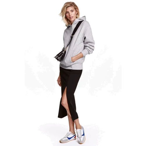 Спідниця H & M 4496604 44 чорна олівець подовжена міді