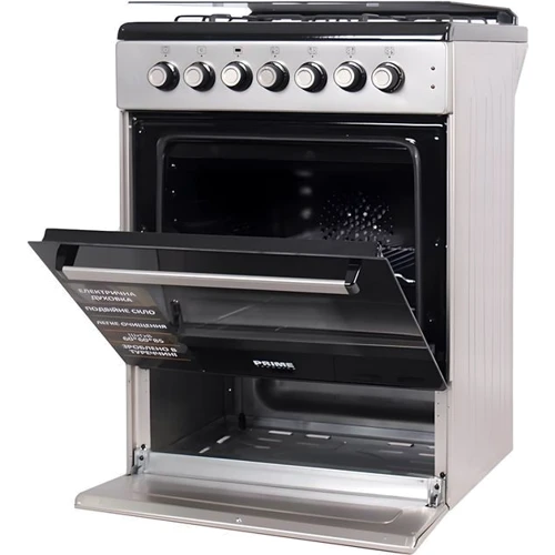 Плита комбинированная Prime Technics PSE 641212 B: Тип варочной поверхности газовая