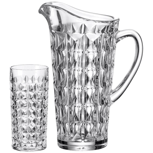 Набор для води Bohemia Diamond 7 предметов 1.25 л (99999/99T41/248)