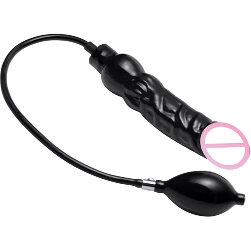 Надувний фалоімітатор Master Series Primal Inflatable Dildo (чорний): Призначення Вагінальні