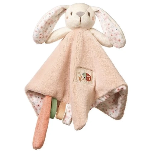 Іграшка-обіймашка BabyOno Веселий кролик 25х25 см (1539): Тип дикі тварини