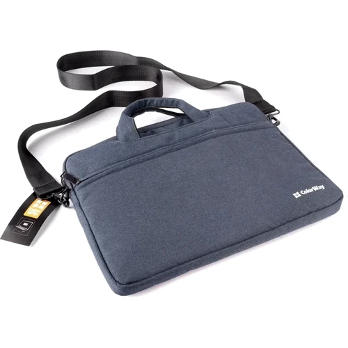 Сумка для ноутбука ColorWay 13.3" Casual Navy Blue (CW-LBC133-NV): Місткість ноутбук, блок питания, аксессуары