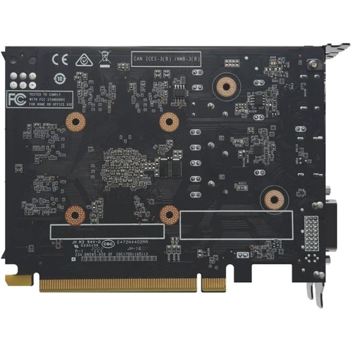 Видеокарта ZOTAC GeForce GTX 1650 OC (ZT-T16520F-10L): Объем памяти, Гб 4