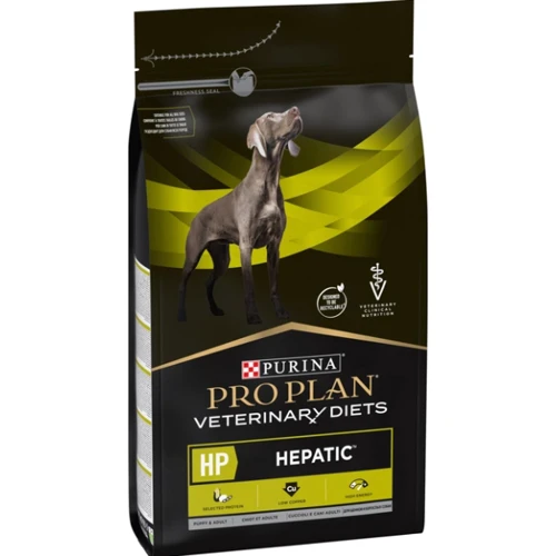 Сухой корм Pro Plan Veterinary Diets PPVD HP Hepatic для поддержания функции печени при хронической печеночной недостаточности у собак 3 кг (7613034996312): Возраст Любой возраст