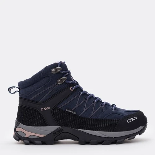 Ботинки CMP Rigel Mid Wmn Trekking Shoe (3Q12946-53UG) 35 (36) темно-синие натуральная замша демисезон