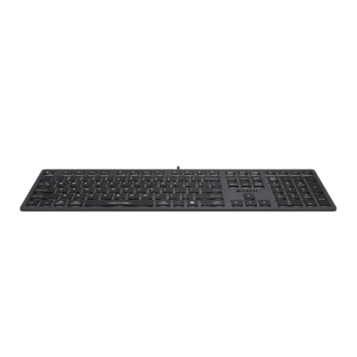 Клавіатура A4Tech FX60 Grey White Backlit: Тип клавіатури стандартная