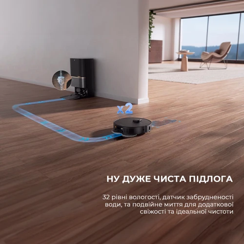 Робот-пилосос Xiaomi Dreame Bot X40 Ultra Complete Black (RLX63CE-2-Bl) фото 6