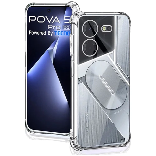 Чехол для телефонов BeCover TPU Case Anti-Shock Clear for Tecno POVA 5 Pro 5G (LH8n) (711780): Совместимость Tecno POVA 5 Pro 5G (LH8n)