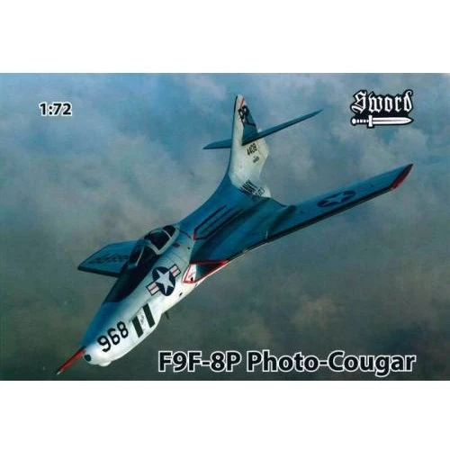 Истребитель Sword F9F-8P Photo-Cougar (декали на 2 варианта) SWORD72087