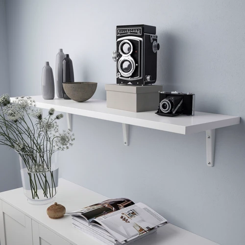 Полка с опорой ІКЕА BERGSHULT/TOMTHULT 120х30 см (394.183.18): Производитель Ikea