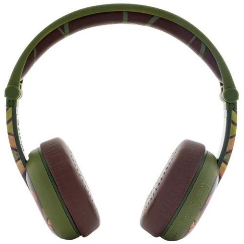 Наушники BuddyPhones Wave Monkey, Green (BT-BP-WV-MONKEY): Тип конструкции полноразмерные
