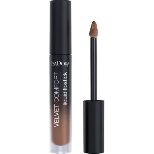 IsaDora Velvet Comfort Liquid Lipstick 68 Cool Brown Жидкая помада 4 ml: Класс косметики Мидл-маркет