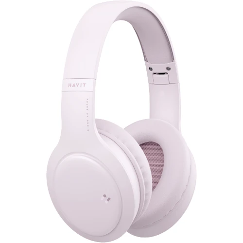 Наушники Havit HV-H633BT Pro Pink: Тип конструкции полноразмерные
