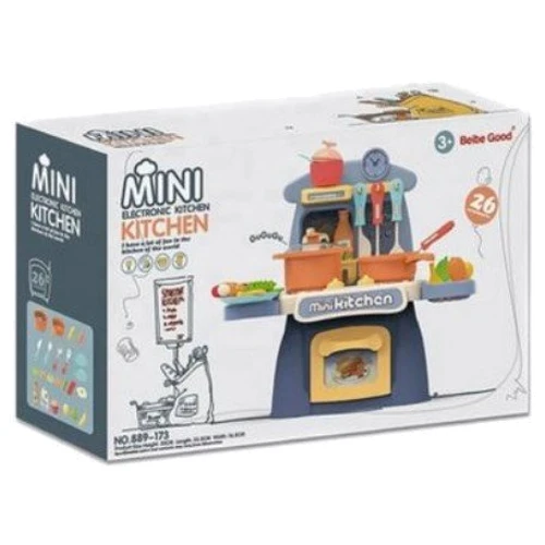 Ігровий набір Beibe Good Mini Kitchen зі світловими та звуковими ефектами (889-173)