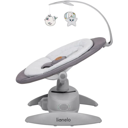 Стул-качалка Lionelo Mell Grey stone (LO-MELL GREY STONE): Возраст с рождения