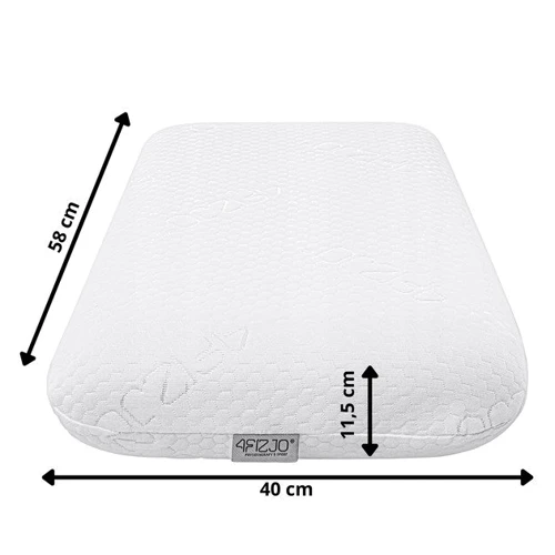 Подушка ортопедическая 4FIZJO Med+ White охлаждающая для сна 40x58 см (P-5907739317049)