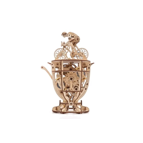 Механічний 3D пазл UGEARS Автоматон Велосипедист (70148)