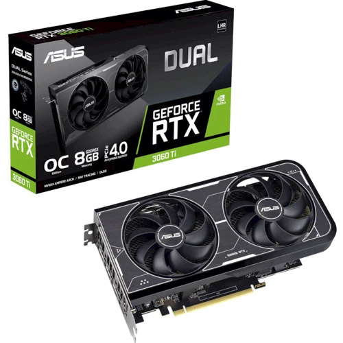 Видеокарта ASUS DUAL-RTX3060TI-O8GD6X