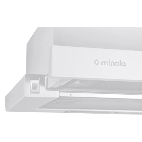 Вытяжка Minola HTL 6110 WH 630: Рекомендуемая площадь помещения (при высоте 2,7 м), м² 20,5-28,5