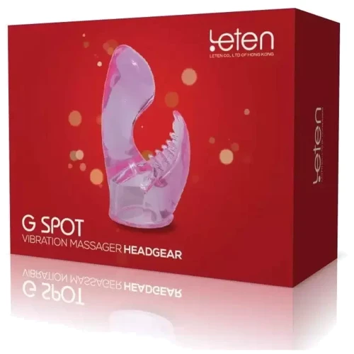 Насадка для вибромассажера Leten G SPOT HEADGEAR - 4 (42 x 100 мм)