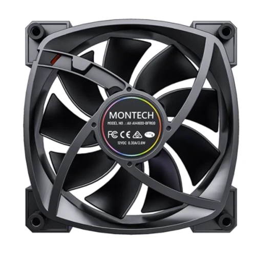 Кулер Montech AX140 PWM Black: Тип вентилятор
