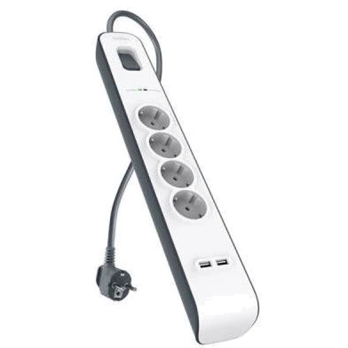 Сетевой фильтр Belkin BSV401vf2M: Количество розеток, шт 4
