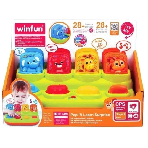 Игрушка развивающая WinFun Музыкальная панель (240201-NL): Тип музыкальная игрушка