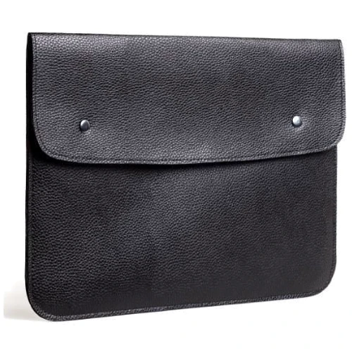 Gmakin Cover Envelope Two Buttons Black (GM53-12) for MacBook 12"