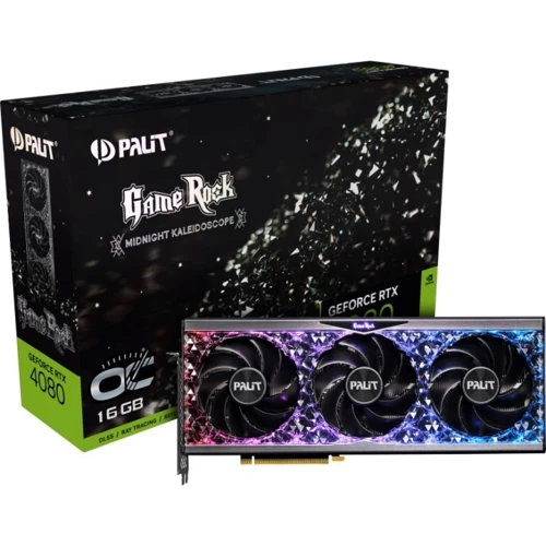 Видеокарта Palit GeForce RTX 4080 GameRock OC (NED4080S19T2-1030G) фото 8