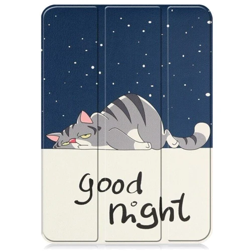 Аксессуар для iPad BeCover Smart Case Good Night for iPad 10.9 (2022 / 2024) / iPad 11 2025 (709203): Материал искусственная кожа