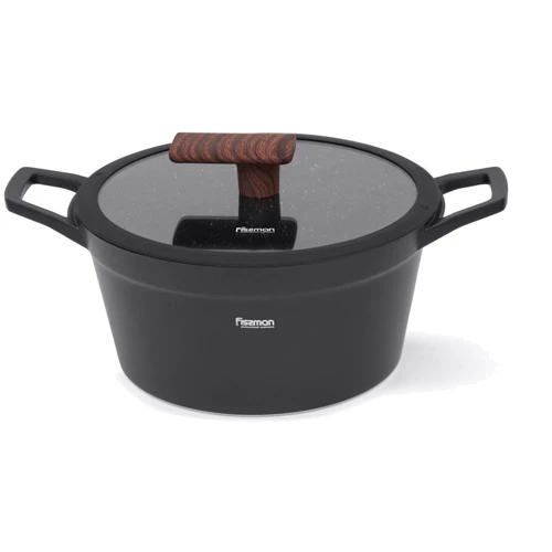 Кастрюля Fissman FILOMENA 24x12 см, 3.9 л (14531): Диаметр, см 24