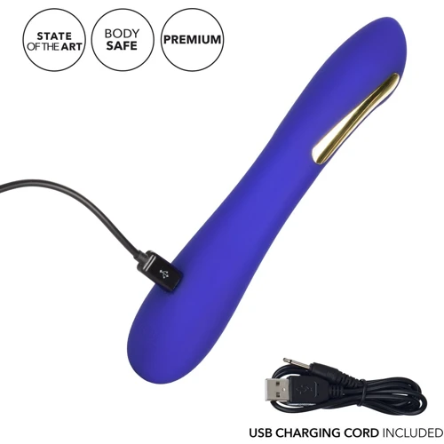 CalExotics Impulse Estim Petite Wand электростимулятор с вибрацией, 12.75x2.5 см