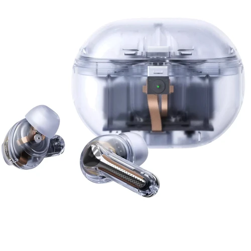 Наушники SoundPEATS Capsule 3 Pro Transparent White: Тип конструкции вакуумные