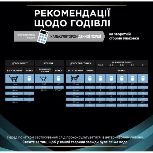 Влажный корм для котов и собак Pro Plan Veterinary Diets CN Выздоровление 3х195 г (8445290092939) фото 11