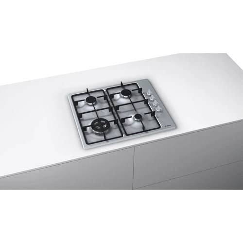 Варочная поверхность газовая Bosch PBH6C5B60O: Количество конфорок 4