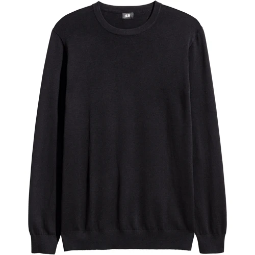 Джемпер H&M 3405464 48 черный: Вид Джемперы