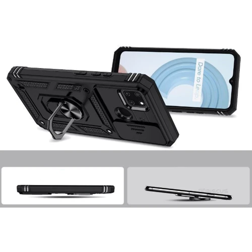 Аксесуар для смартфона BeCover Military Black для Realme C21Y / C25Y (708238)