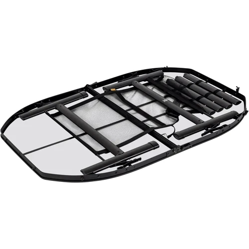 Стол для кемпинга Bo-Camp Melrose Oval 120x80 cm Black/Wood look (1404220) фото 12