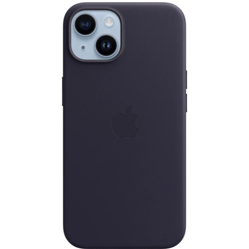 Чехол для iPhone Apple for iPhone 14 Leather Case with MagSafe Ink (MPP63) 