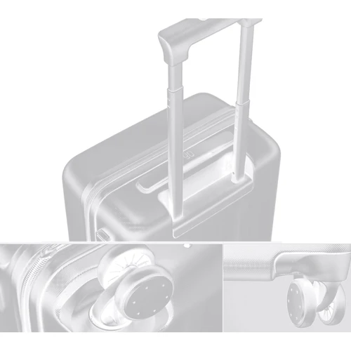 Чемодан Xiaomi RunMi 90 Points Suitcase 28", Dark Grey Magic Night