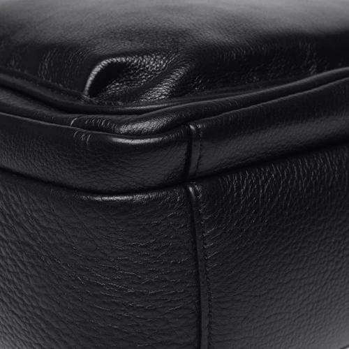 Мужская сумка мессенджер Giorgio Ferretti черная (3703q11-black) фото 9