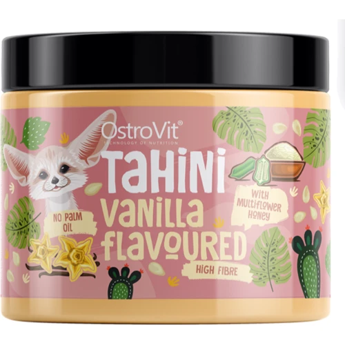 Тахини с ванилью OstroVit Tahini 500 g / vanilla / 20 servings