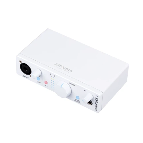 Аудиоинтерфейс Arturia MiniFuse 1 (White): Питание По USB шине