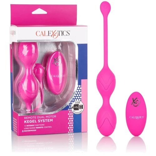 CalExotics Remote Dual Motor Kegel System вагинальные шарики с дистанционным управлением