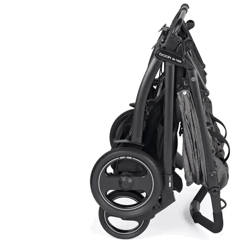Прогулочная коляска Peg-Perego Book for Two Quarz для двойни серая (IP05280000GL53): Пол ребенка Унисекс
