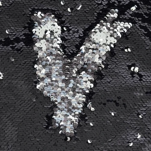 Сумка-мешок YES Black Sequins (557659): Материал ПВХ