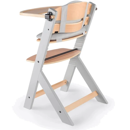 Стульчик для кормления с подушкой Kinderkraft Enock Gray Wood (KHENOC0PGRY0000) фото 4