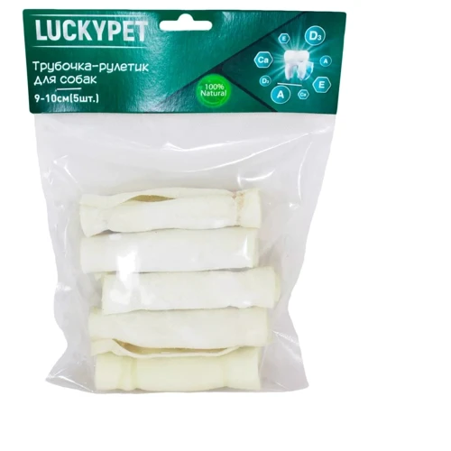 Лакомство Luсky Pet Трубочка рулетик №4 9-10 см 5 шт (551436)