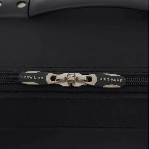 Чемодан Semi Line 20" (S) Black черный (T5656-1): Стиль Повседневный (Casual)