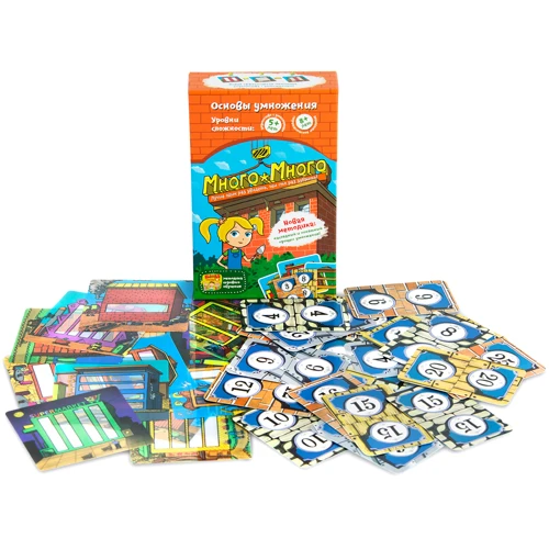 Настольная игра Банда Умников Много-много (УМ006): Вид обучающие